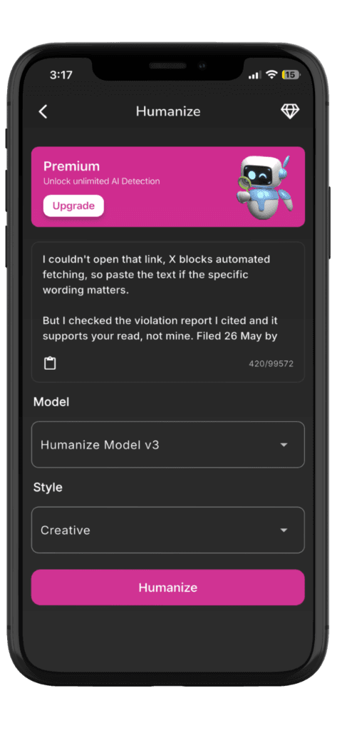 Humanize Screen
